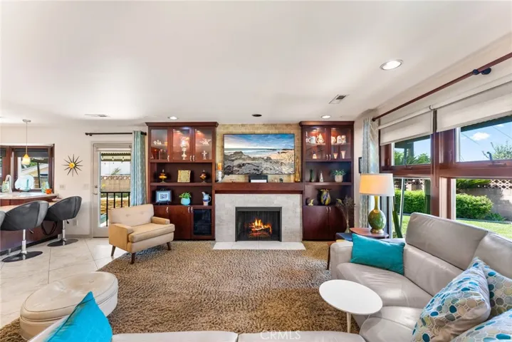 Custom built-in cabinetry.