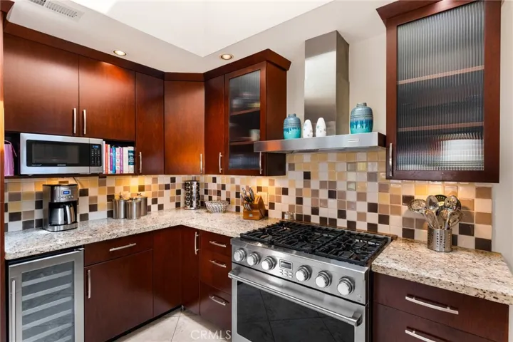 Remodeled kitchen with Thor 6-burner Stove.