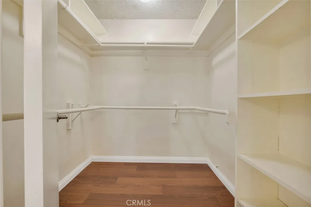 Primary closet