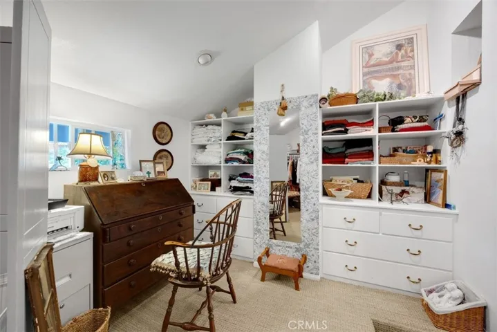 Walk in closet or office