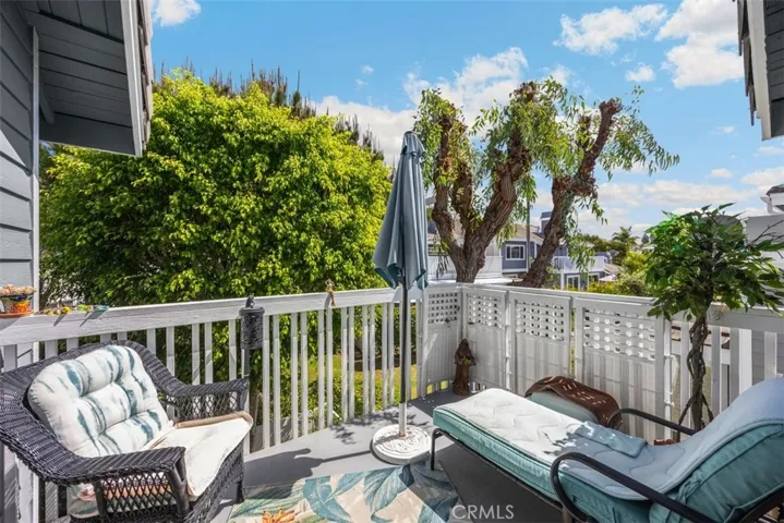 Private balcony