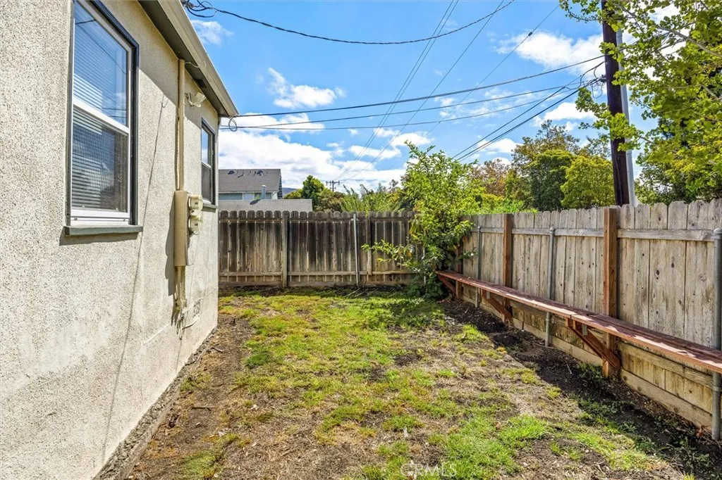Unit C Yard