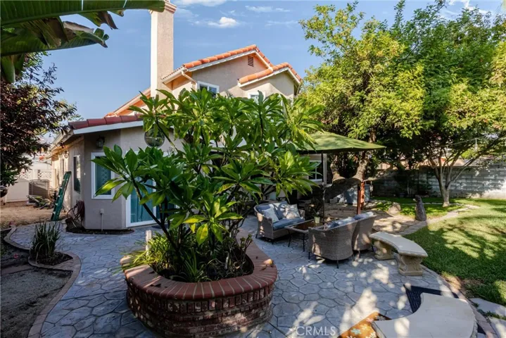 Serene backyard