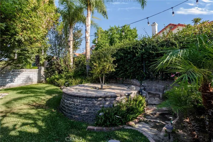 Serene backyard