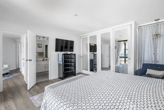 Primary Bedroom w Bathroom View