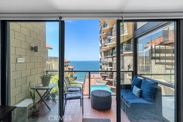 Balcony with Ocean View from Living Room