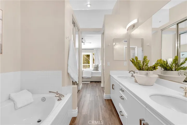 Another view of the primary bathroom.