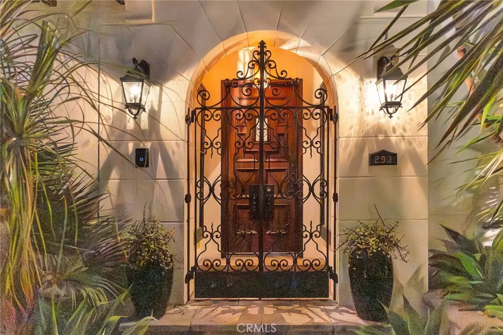 From the moment you enter thru heavy-period wrought iron gates, the authenticity of old-world sourced material and craftsmanship will impress...