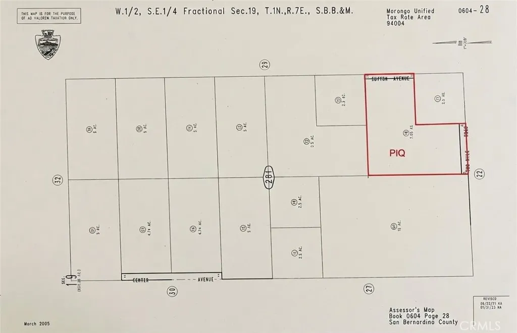 parcel map parcel map