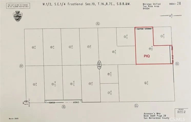 parcel map