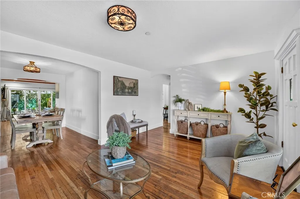 View from Living Room to Dining Area