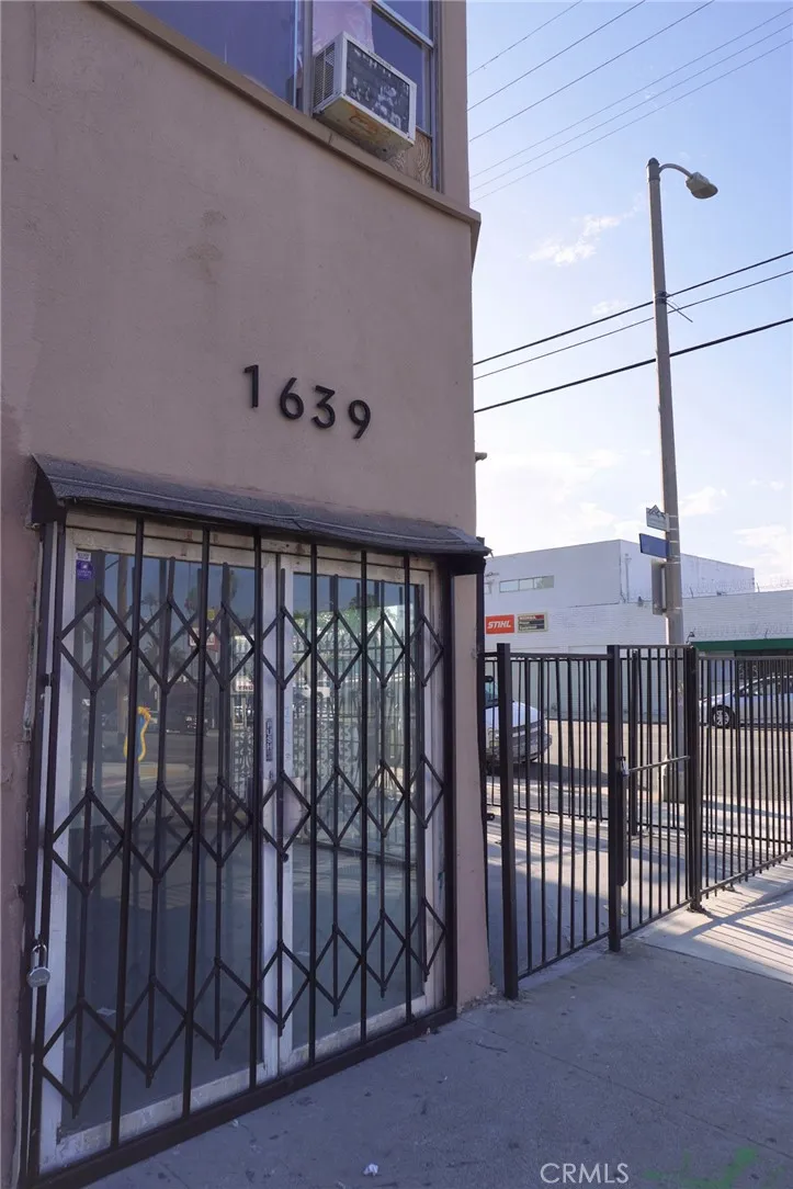 Outside of Retail space