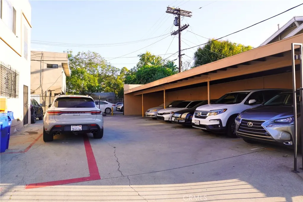 Gated Car Port