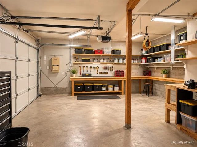 1 Car Garage and workshop