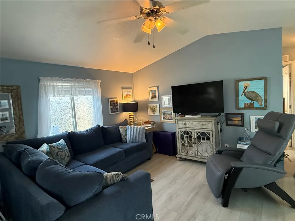 Bright living room.  500 Atascadero Rd SPC D4 in Morro Bay.