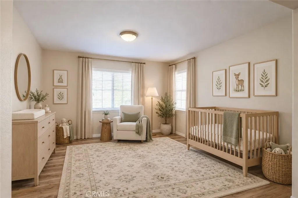 Primary Bedroom Retreat/optional nursery - This photo has been virtually staged. Primary Bedroom Retreat/optional nursery - This photo has been virtually staged.