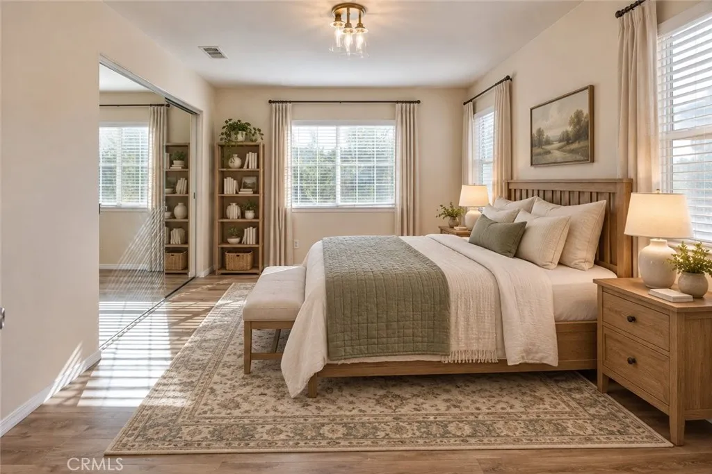 Upstairs Secondary Bedroom - This photo has been virtually staged. Upstairs Secondary Bedroom - This photo has been virtually staged.