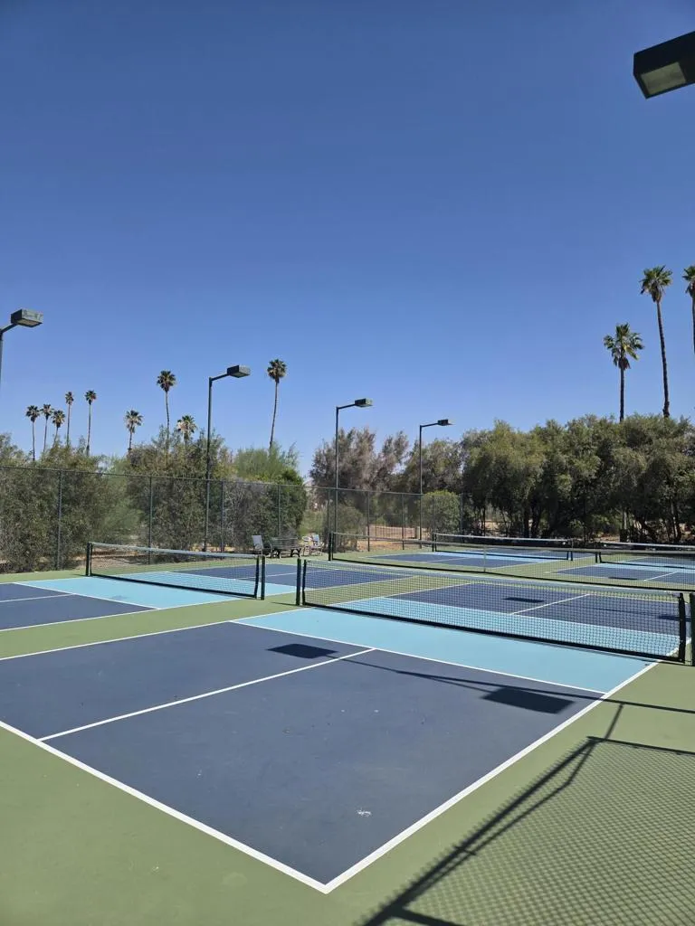 New pickleball courts