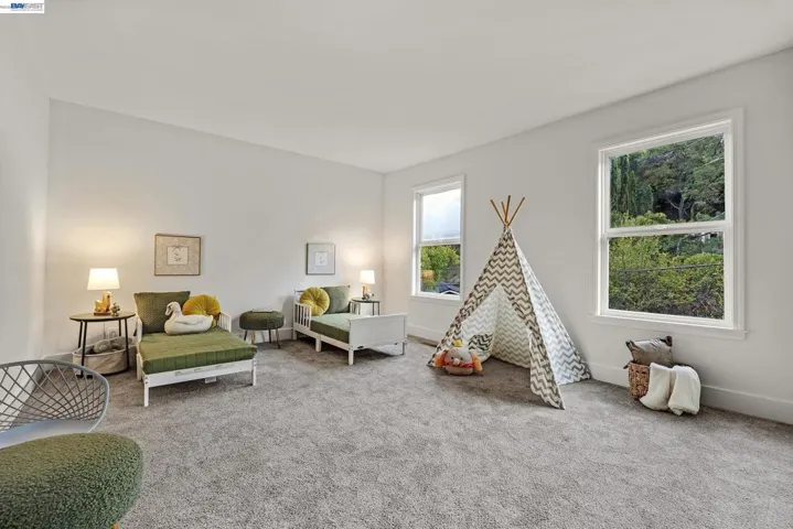 Oversized bedroom  lots of Natural Light