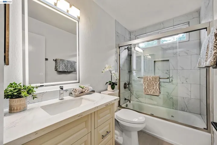 Updated Hall Bath