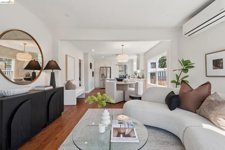 Hardwood-style flooring throughout