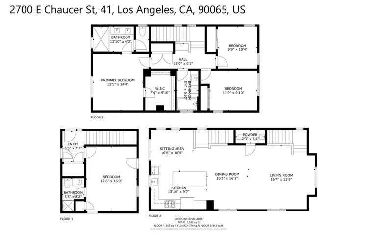 Floor plan- All