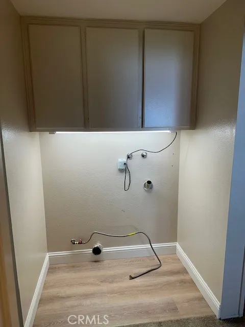 Laundry space, conveniently located on the same level as the bedrooms