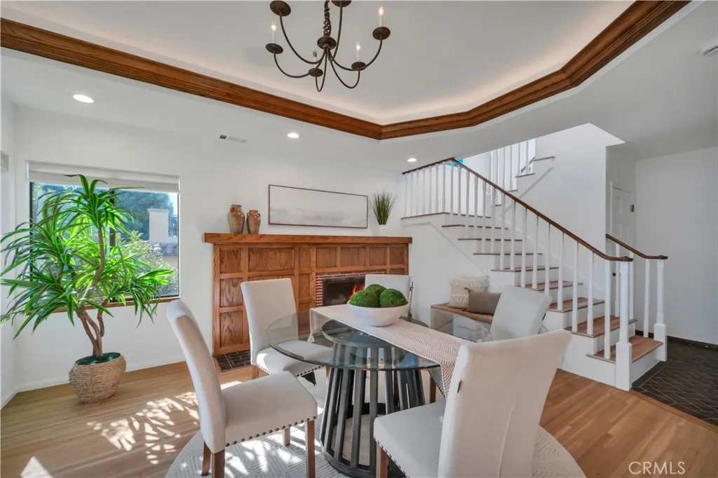 Dining room or living room w/ fireplace Dining room or living room w/ fireplace