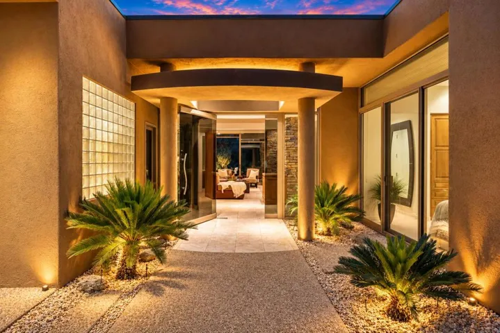 Entry at night