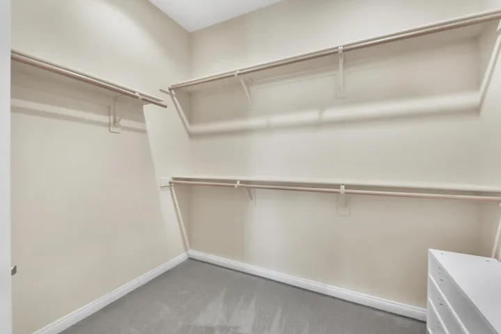 Primary closet