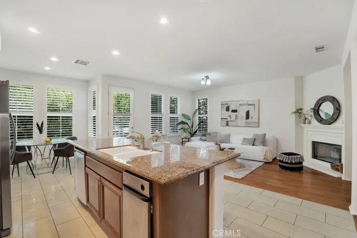 Open Concept Kitchen & Family Room