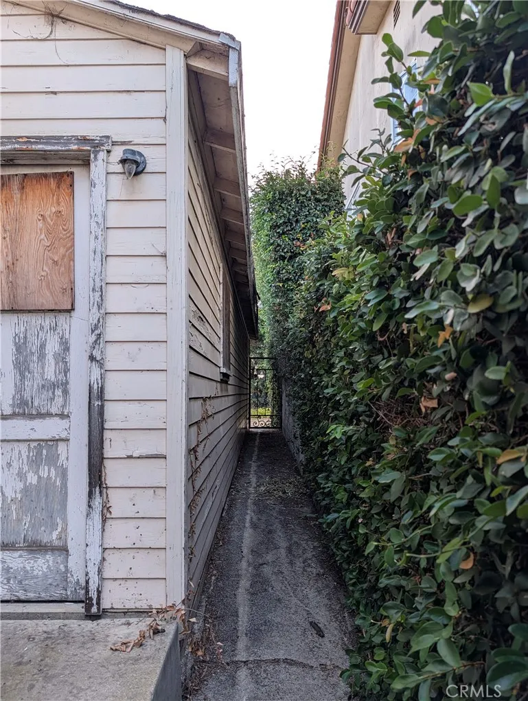 south side yard