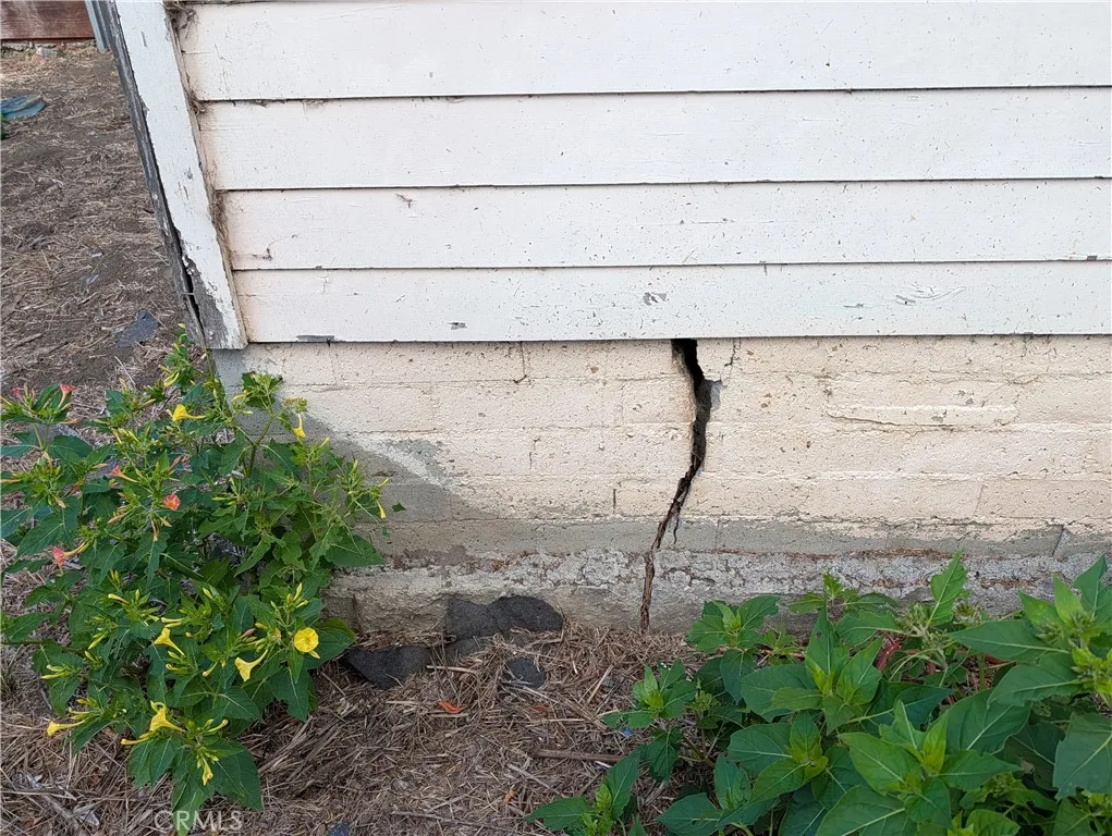 sample of foundation damage