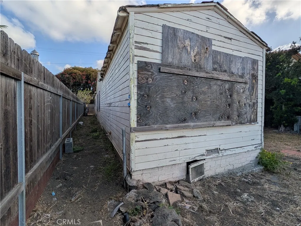 north side yard