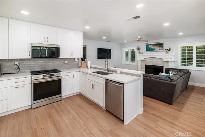 Kitchen and Family Room