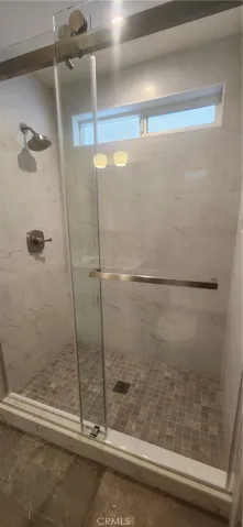 Primary bathroom shower