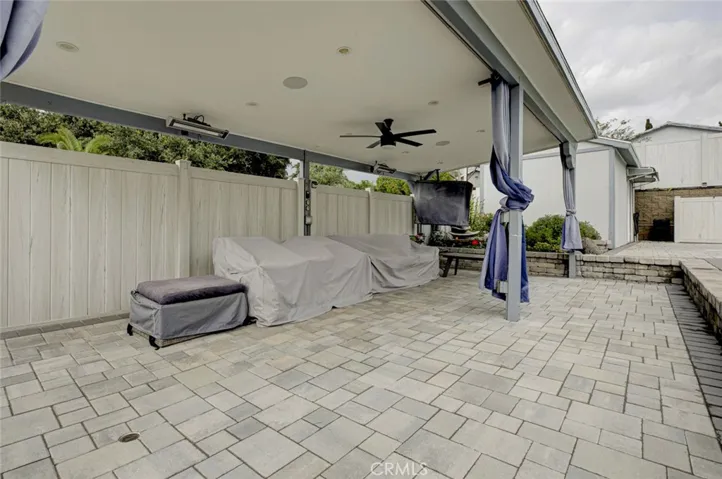 Back yard patio