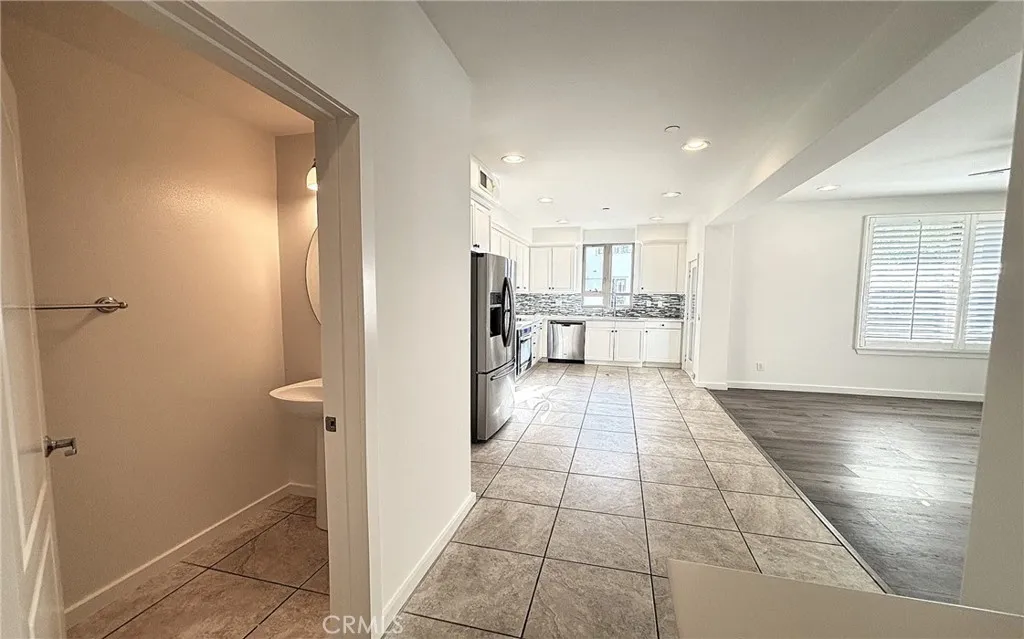 Guest Powder Room Off Living Area
