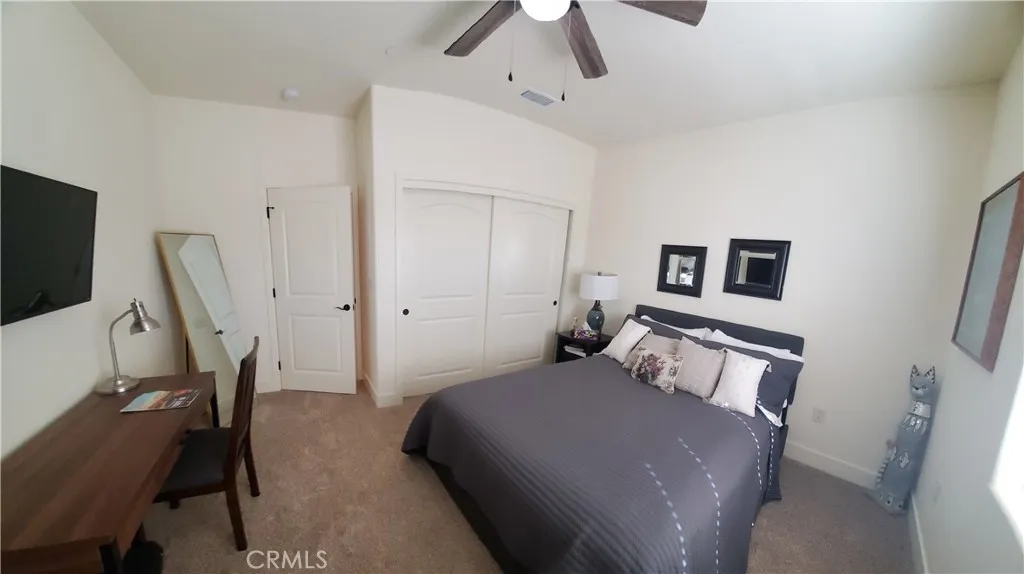 View of privately situated guest bedroom. View of privately situated guest bedroom.
