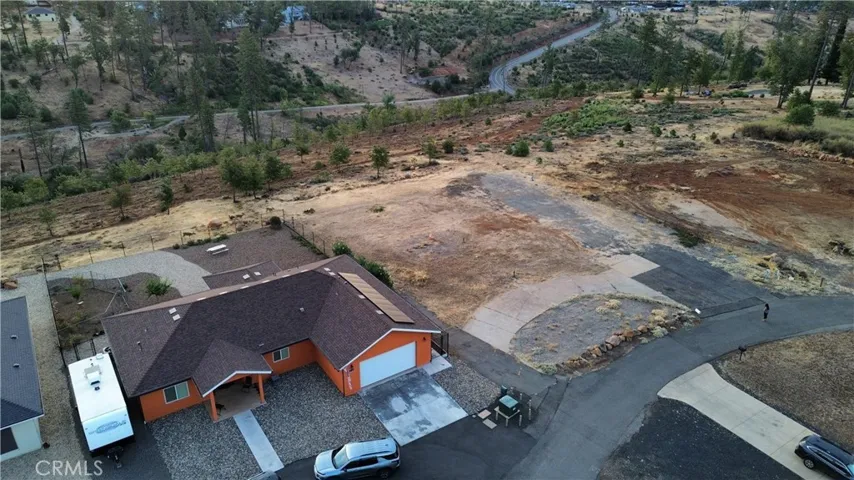 Aerial View with Oak Creek Park to the rear.