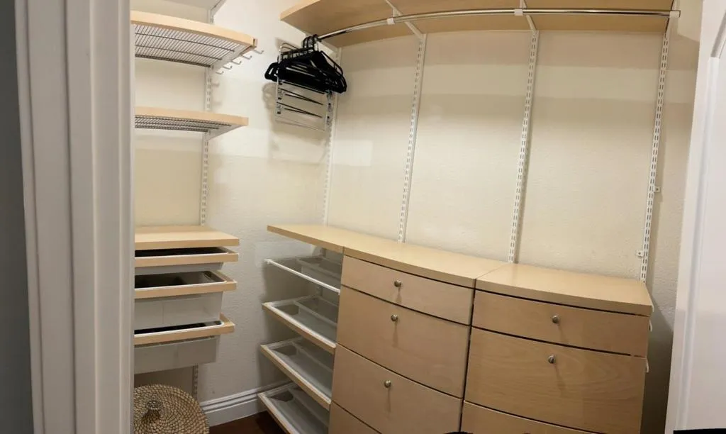 Master Bedroom - walk-in closet