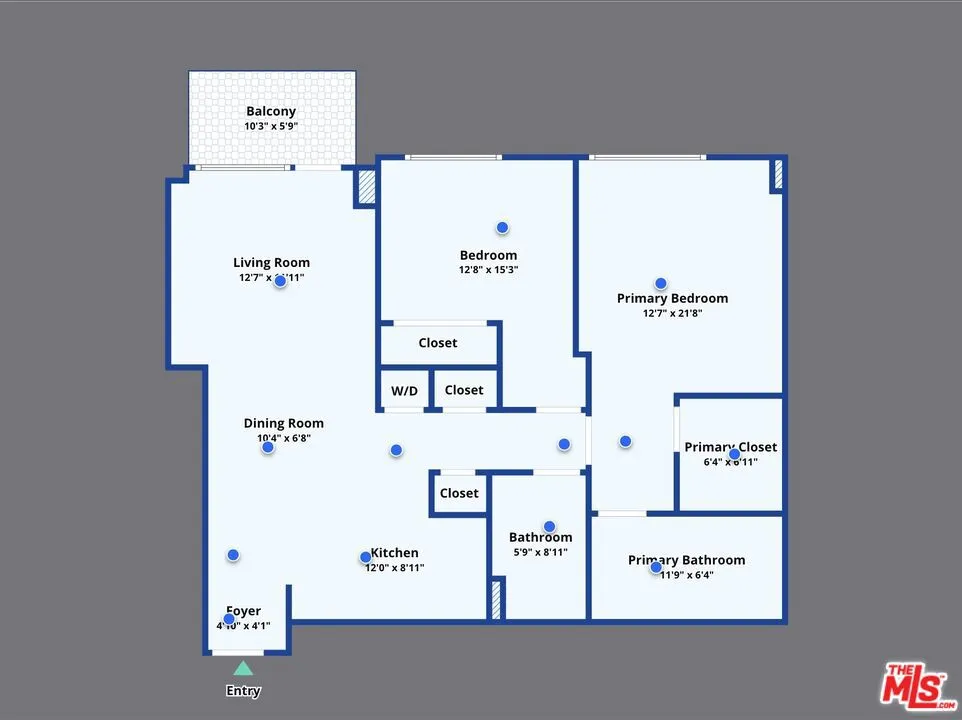 Floor Plan - Unit 1303
