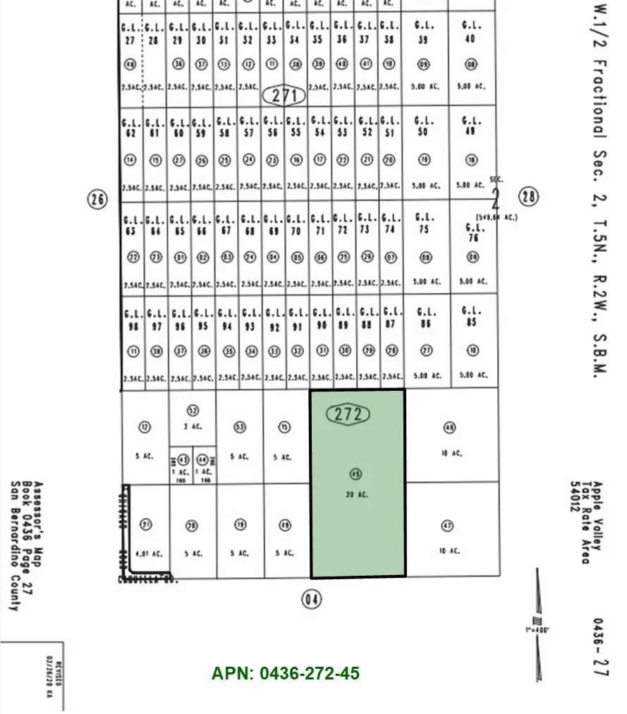 20 Ac Cahuilla Rd