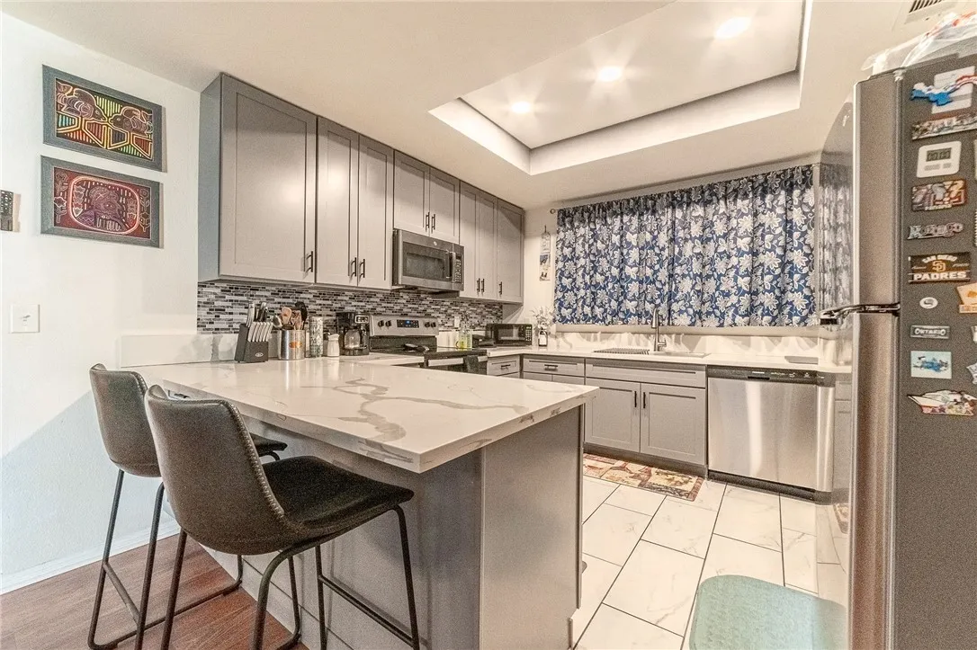 stainless steel appliances