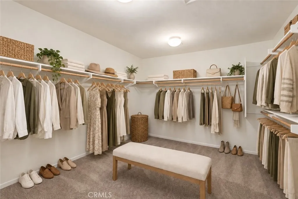 Virtual stage. Upstairs Primary Bedroom. HUGE Walk-in Closet. Virtual stage. Upstairs Primary Bedroom. HUGE Walk-in Closet.