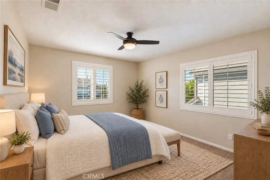 Virtual stage. Upstairs Bedroom #5. Virtual stage. Upstairs Bedroom #5.