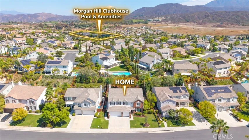Walking distance to HOA Pool & Amenities. Morgan Hill Clubhouse.