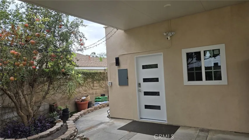 Private entrance