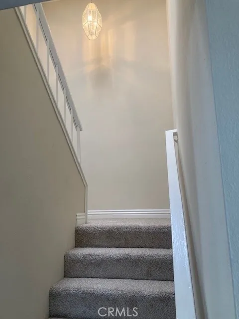 Staircase to bedrooms