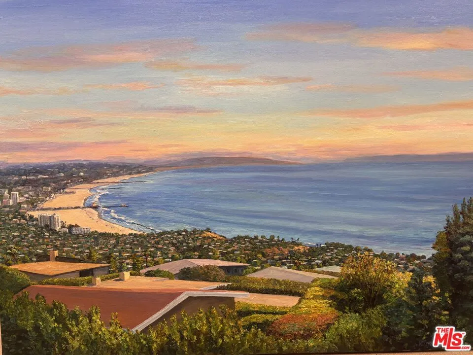 Painting of previous home view Painting of previous home view